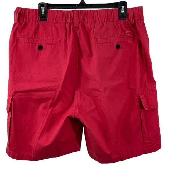 Tommy Bahama Men’s Red Relax Casual Cargo Shorts Size Large - Picture 2 of 6